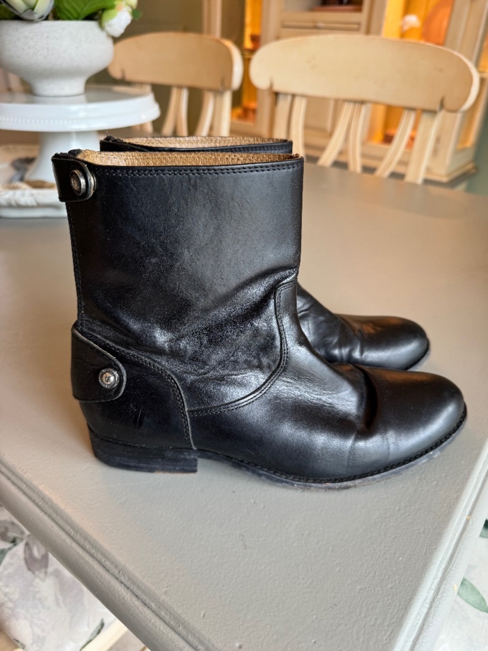 Vintage Frye Black Boots